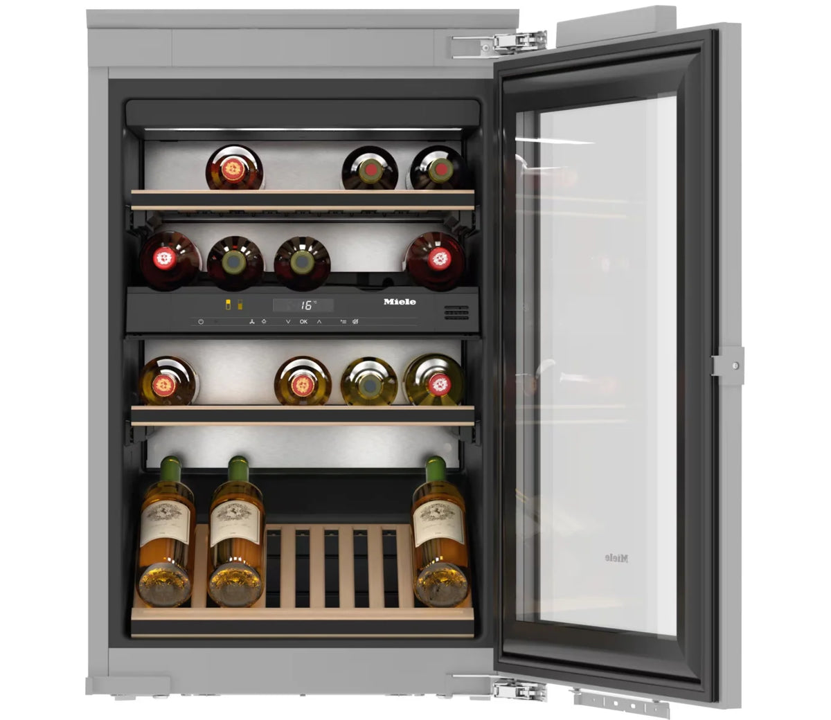 ENOTECA DA INCASSO CON FLEXIFRAME MIELE 